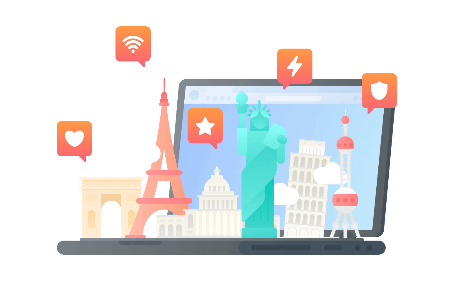 在直布罗陀连接到中国vpn - 云回国